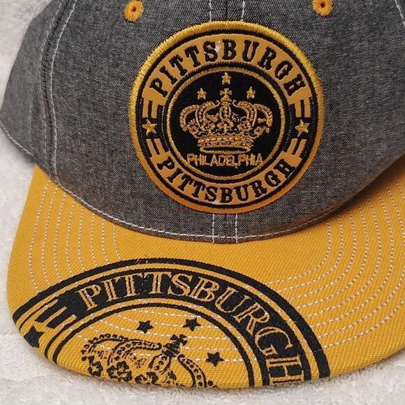 Pittsburgh Hat Snapback Hat - New - Picture 2 of 7